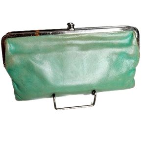 Hobo International Vintage Lauren Double Kiss Lock Clutch /Wallet